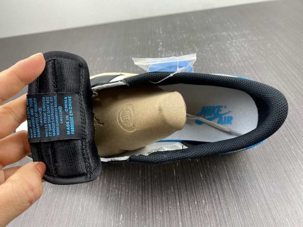 Low Top Sneakers, Blue White Black Gold Colorway, Leather Footwear, Lace Up Design, Casual Gift for Sneaker Fans