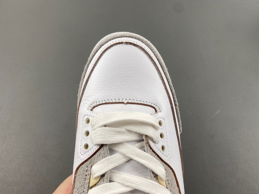Distressed Sneakers, Off White Gray Colorway, Lace Up Design, Distressed Finish, Casual Gift for Sneaker Fans