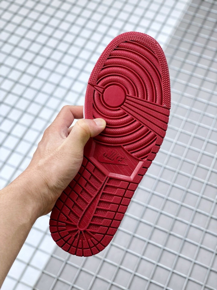 Low Top Sneakers, White Red Gold Colorway, Lace Up Design, Casual Gift for Sneaker Fans