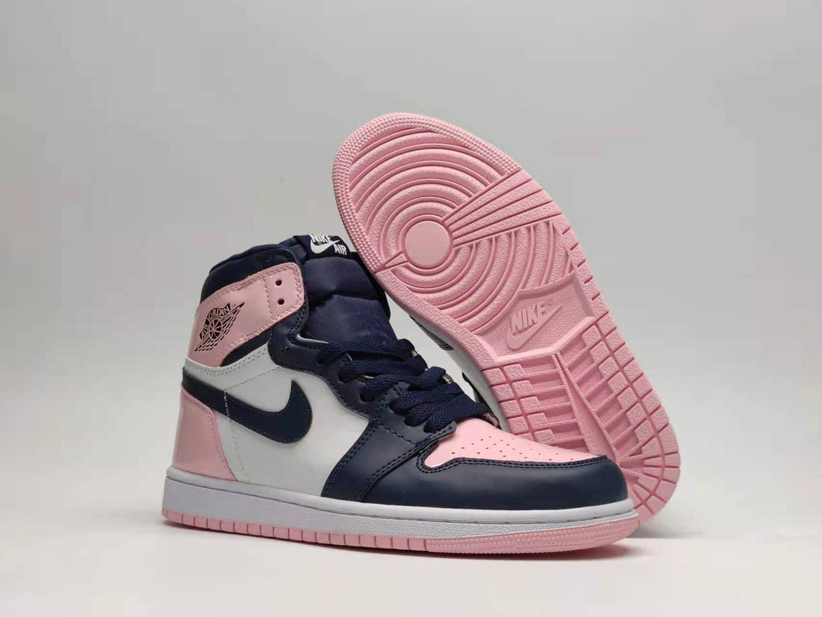 Sneakers, Pink Black Colorway, Lace Up Design, Casual Gift for Sneaker Fans