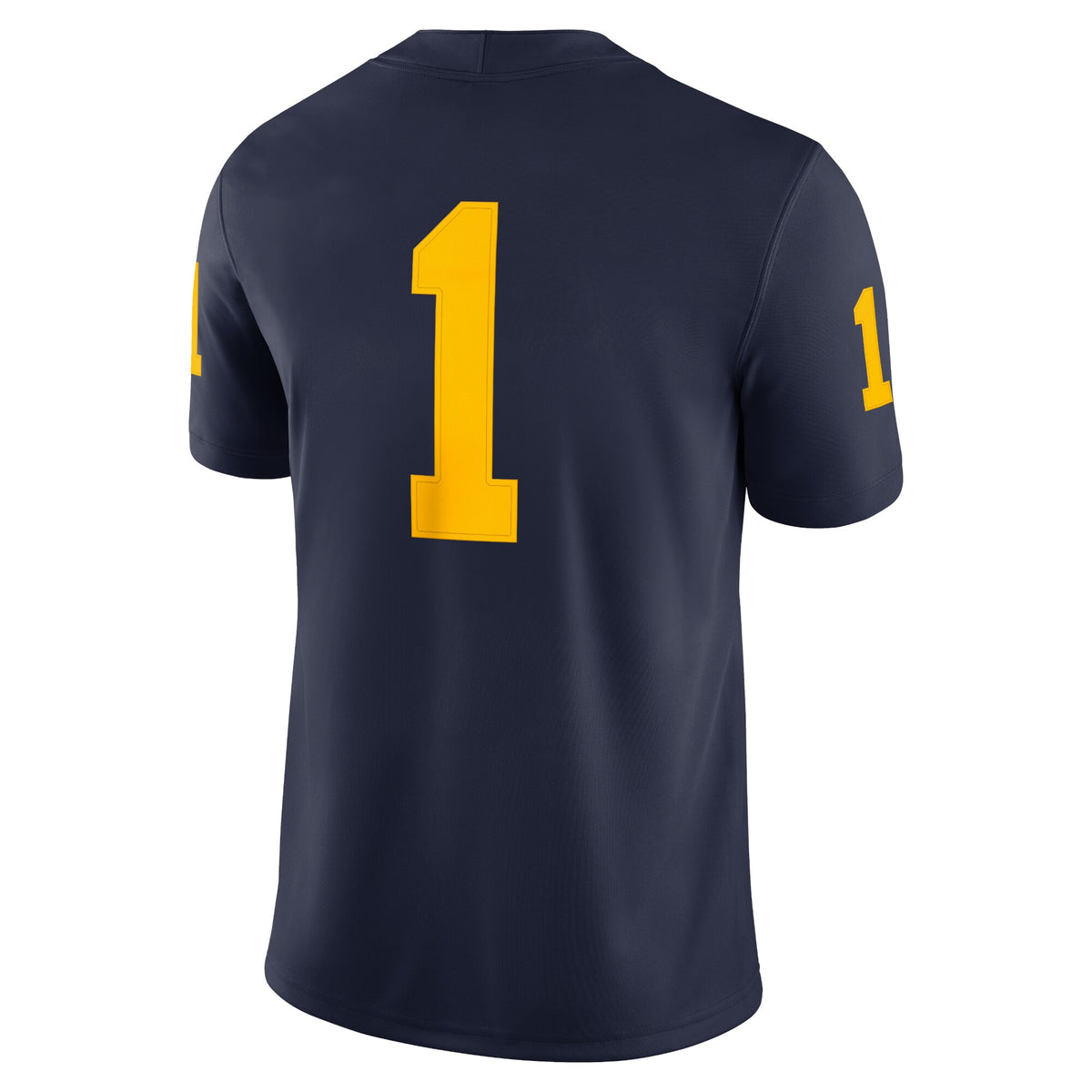 #1 Michigan Wolverines Jordan Brand Game Jersey - Navy