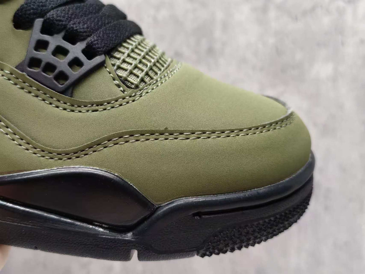 Mid Top Sneakers, Green Colorway, Lace Up Design, Casual Gift for Sneaker Fans