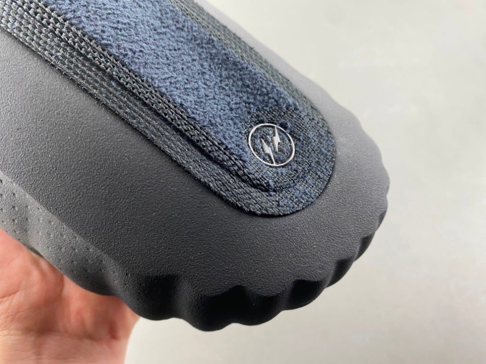 Slides, Blue Black Colorway, Slip On Design, Casual Gift for Shoe Lovers
