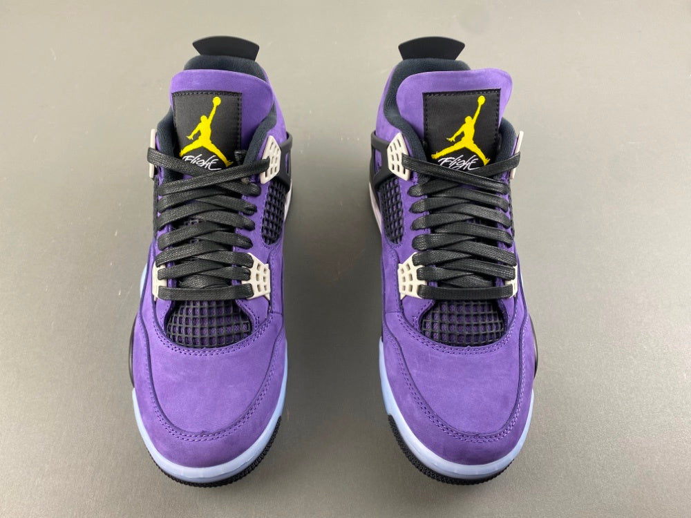 Retro Low Top Sneakers, Purple Colorway, Leather Footwear, Lace Up Design, Casual Gift for Sneaker Fans