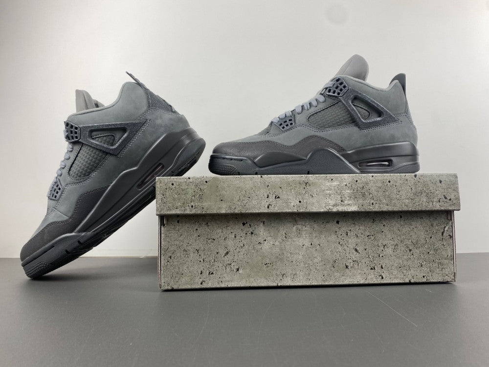 Mid Top Sneakers, Gray Black Colorway, Lace Up Design, Casual Gift for Sneaker Fans