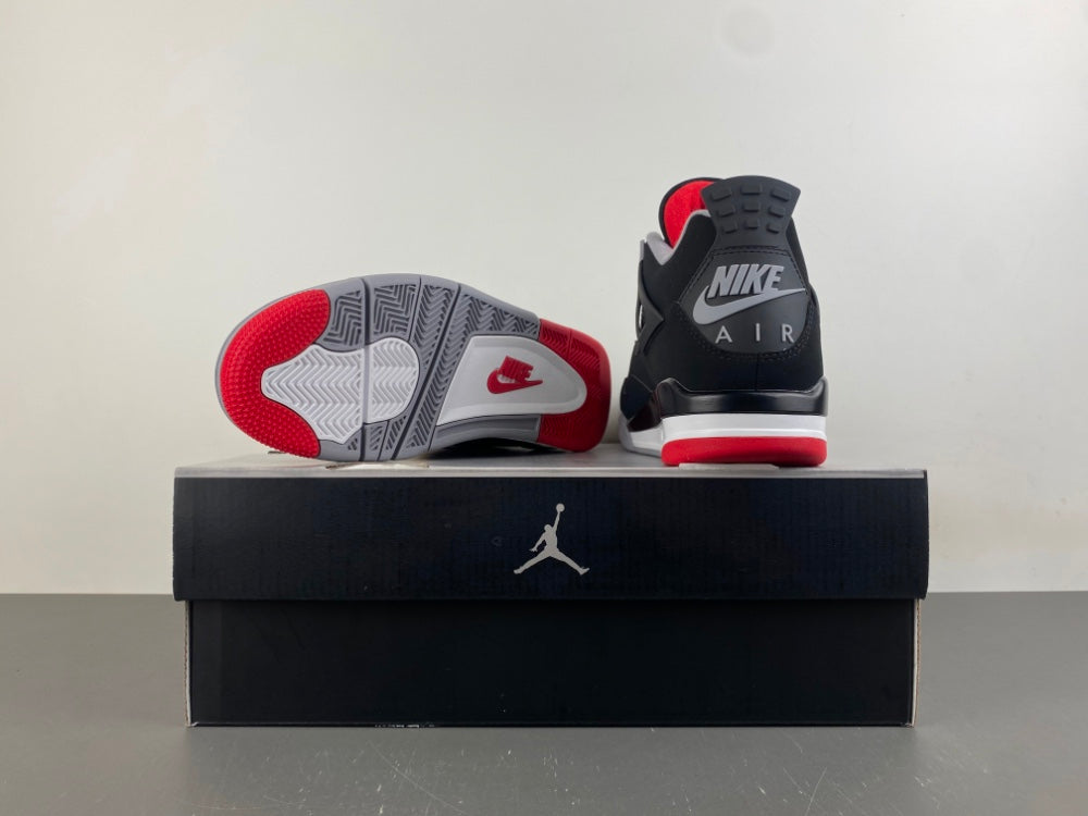Mid Top Sneakers, Black Red Colorway, Lace Up Design, Casual Gift for Sneaker Fans