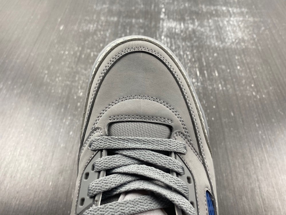 Low Top Sneakers, Blue Gray Colorway, Lace Up Design, Casual Gift for Sneaker Fans