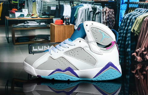 Sneakers, Gray Blue Colorway, Lace Up Design, Casual Gift for Sneaker Fans