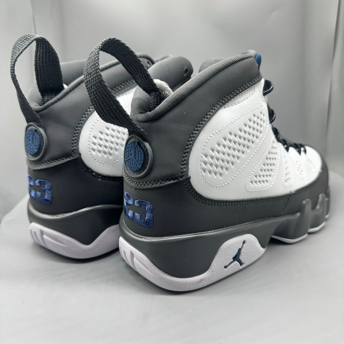 High Top Sneakers, Dark Gray White Colorway, Lace Up Design, Casual Gift for Sneaker Fans