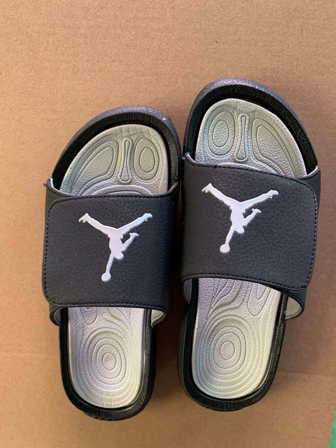 Slides, Black Gray Colorway, Slip On Design, Casual Gift for Shoe Lovers