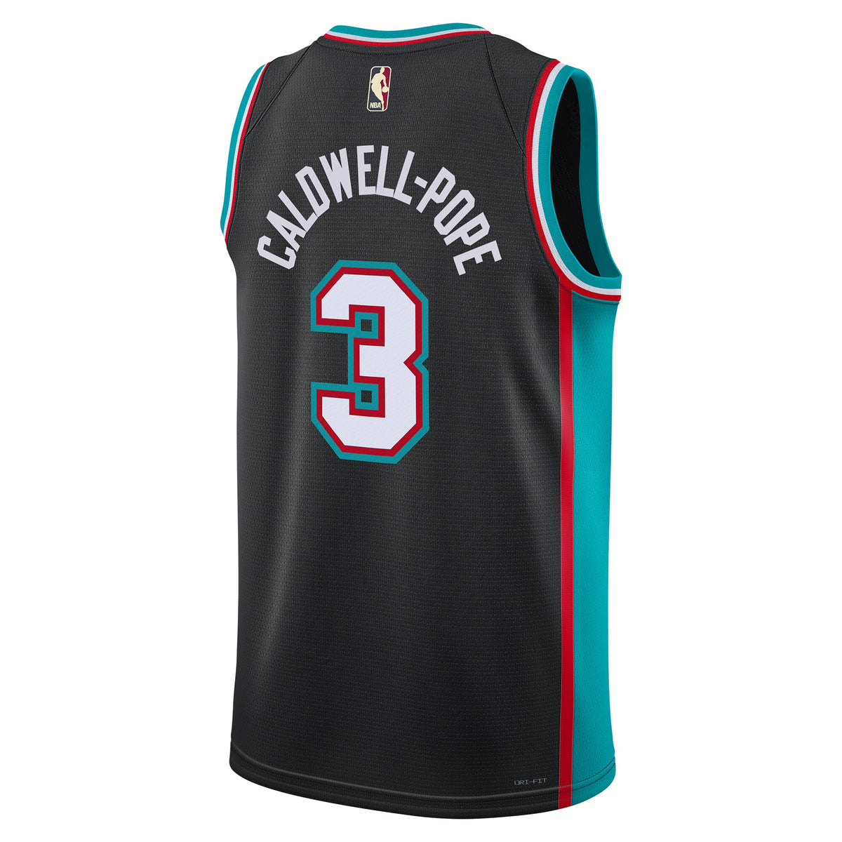 Memphis Grizzlies Classic Edition Jersey - Black - Kentavious Caldwell-Pope