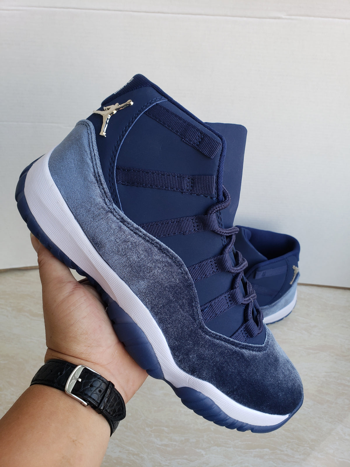 Sneakers, Blue Colorway, Lace Up Design, Casual Gift for Sneaker Fans