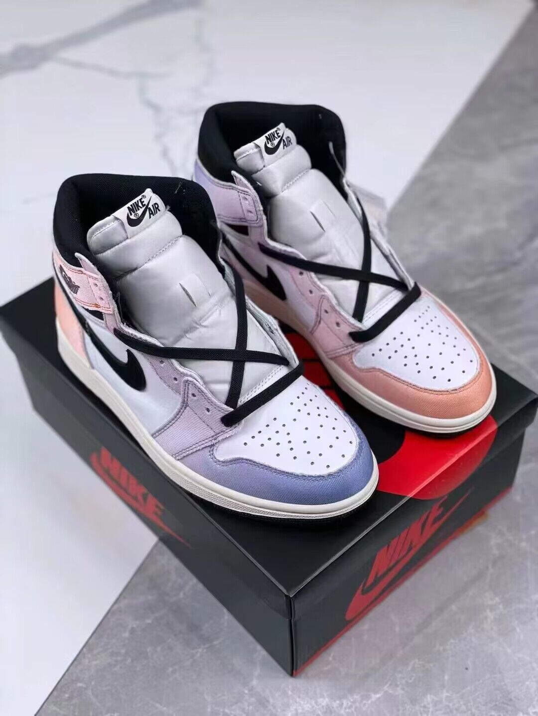 Low Top Sneakers, White Pink Colorway, Lace Up Design, Casual Gift for Sneaker Fans