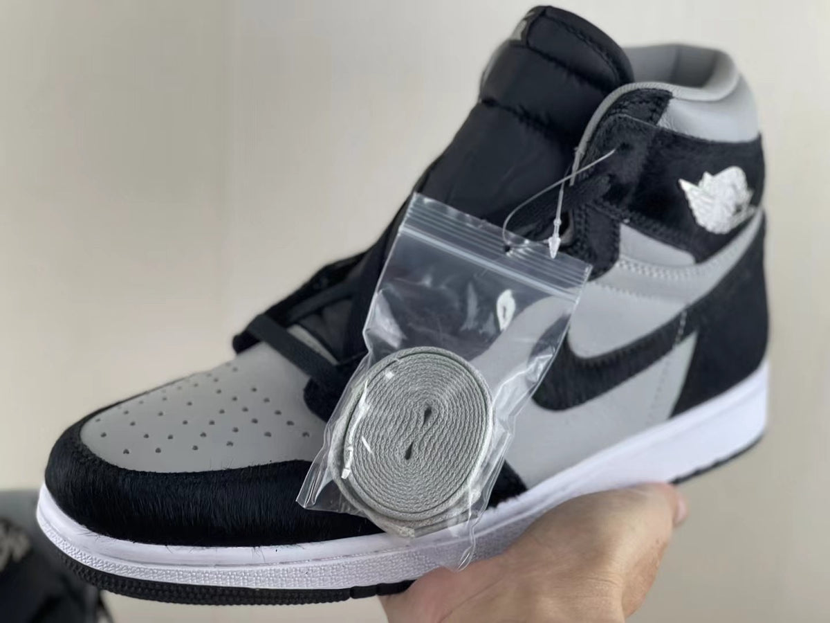 High Top Sneakers, Black Gray Colorway, Lace Up Design, Casual Gift for Sneaker Fans