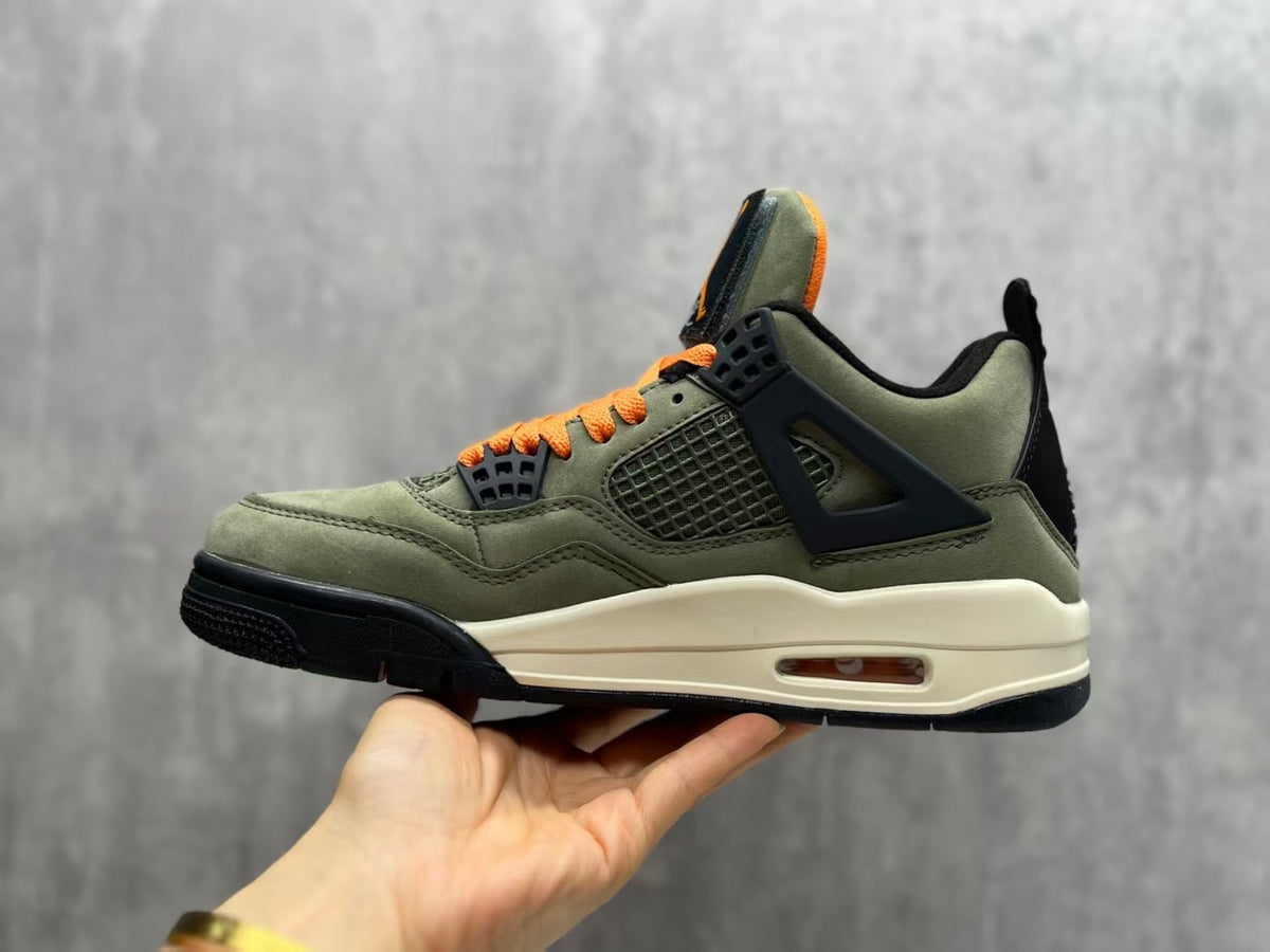 Mid Top Sneakers, Green Colorway, Lace Up Design, Casual Gift for Sneaker Fans