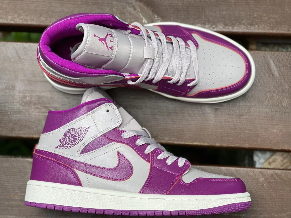 Sneakers, Purple White Colorway, Lace Up Design, Casual Gift for Sneaker Fans