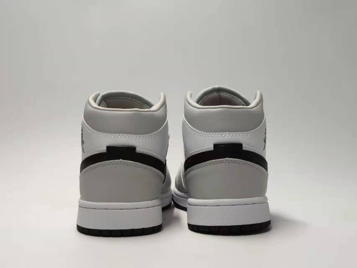 Sneakers, White Gray Colorway, Lace Up Design, Casual Gift for Sneaker Fans