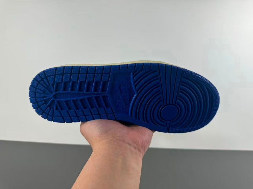 Low Top Sneakers, Blue White Colorway, Lace Up Design, Casual Gift for Sneaker Fans