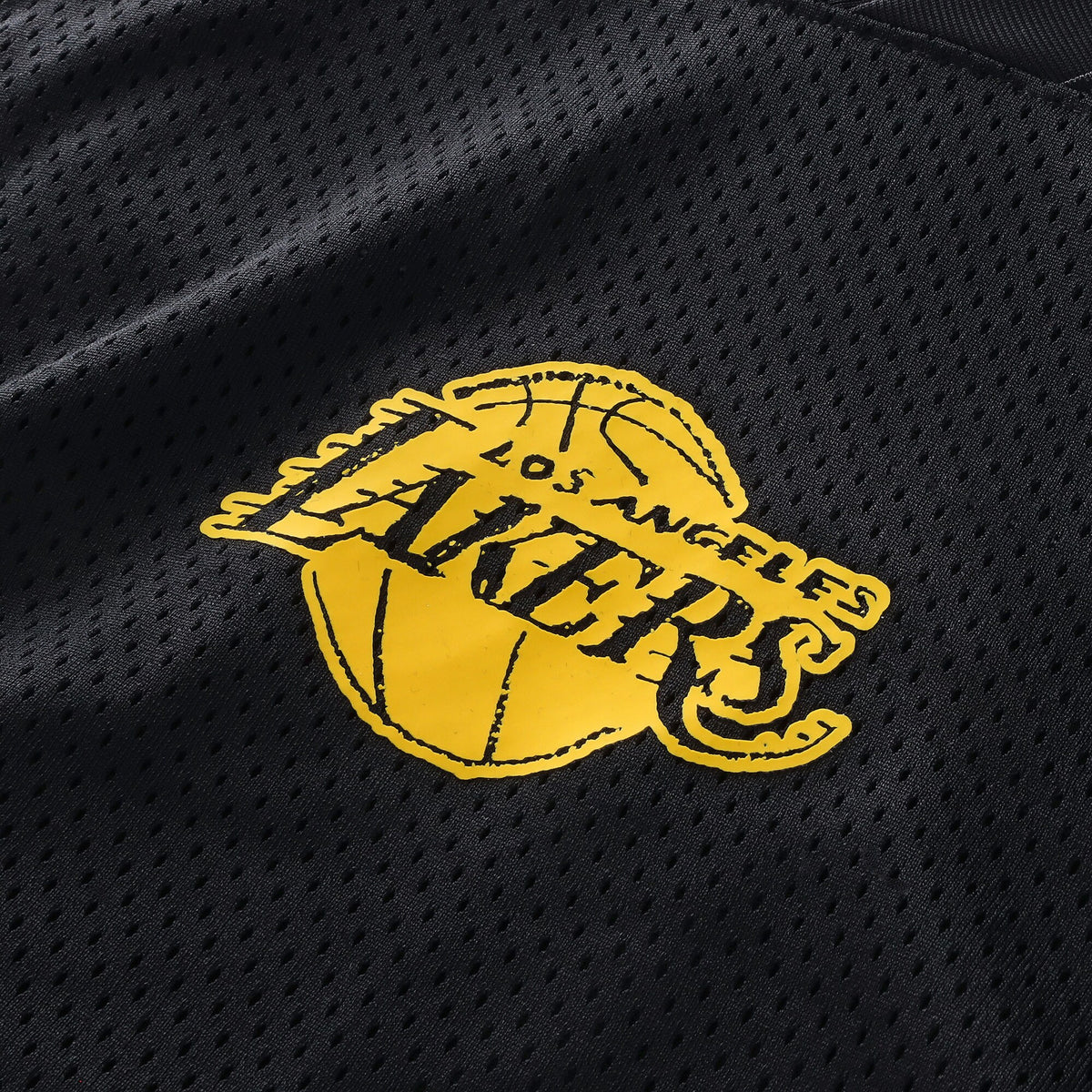Los Angeles Lakers Courtside Football Jersey - Black -
