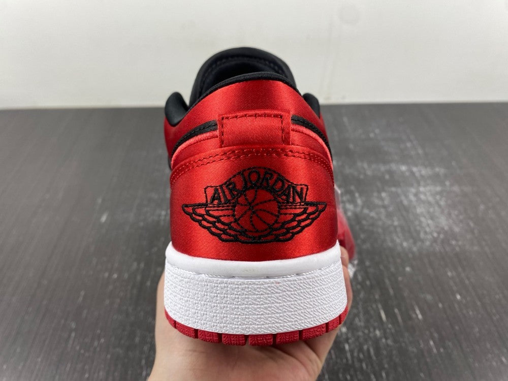 Low Top Sneakers, Black Red Colorway, Lace Up Design, Casual Gift for Sneaker Fans