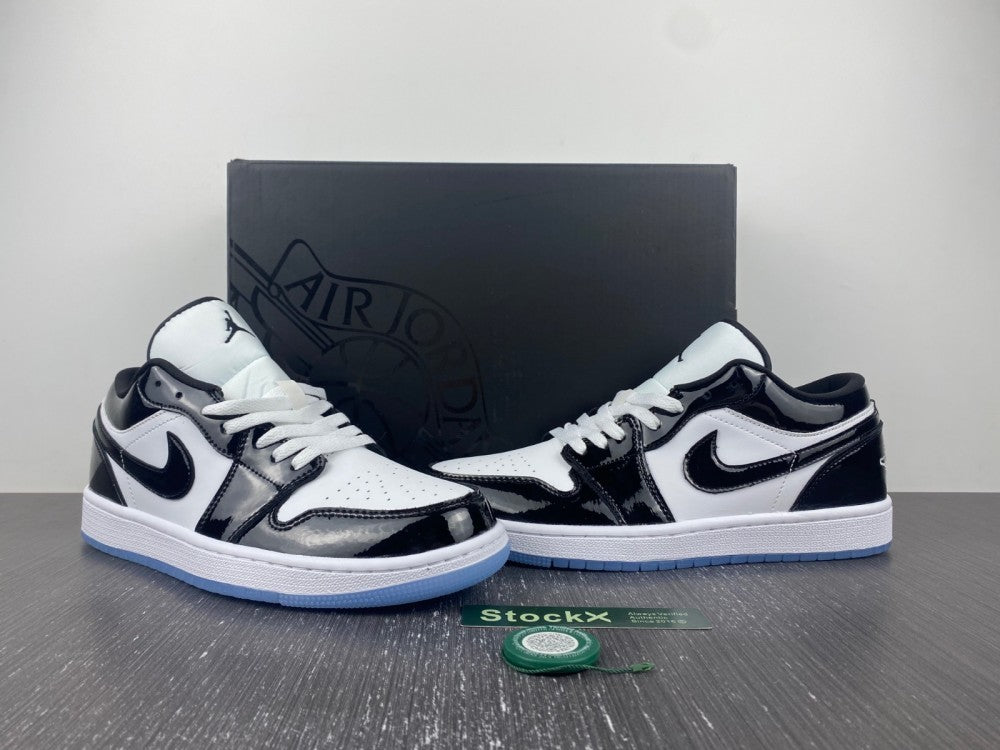 Low Top Sneakers, White Black Colorway, Lace Up Design, Casual Gift for Sneaker Fans