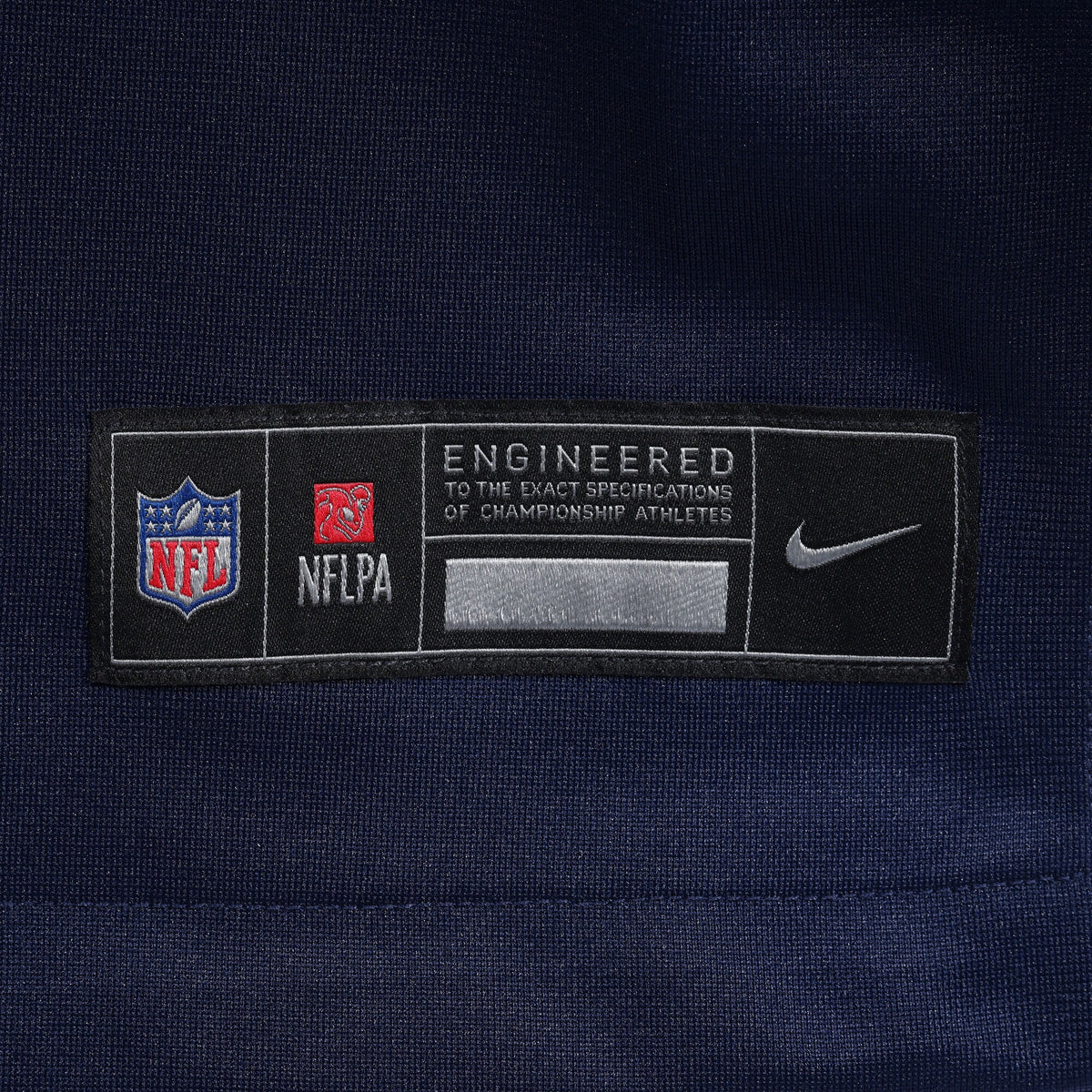 New England Patriots Joshua Farmer Navy Team Game Jersey