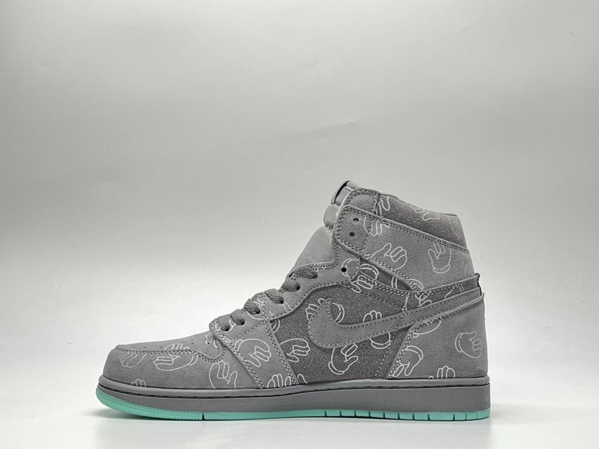 Sneakers, Gray Colorway, Lace Up Design, Casual Gift for Sneaker Fans