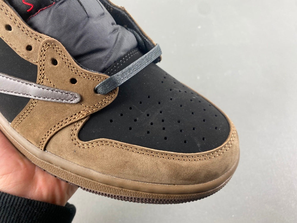 Low Top Sneakers, Brown Black Colorway, Lace Up Design, Casual Gift for Sneaker Fans