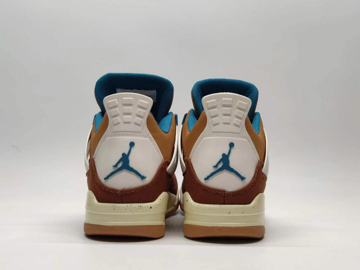 Sneakers, Brown Blue Colorway, Lace Up Design, Casual Gift for Sneaker Fans