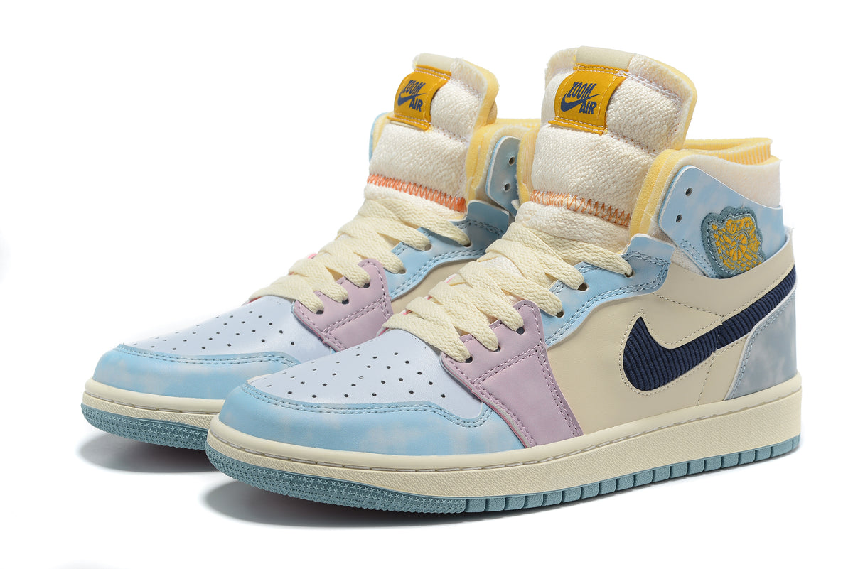 Sneakers, Blue Colorway, Lace Up Design, Casual Gift for Sneaker Fans