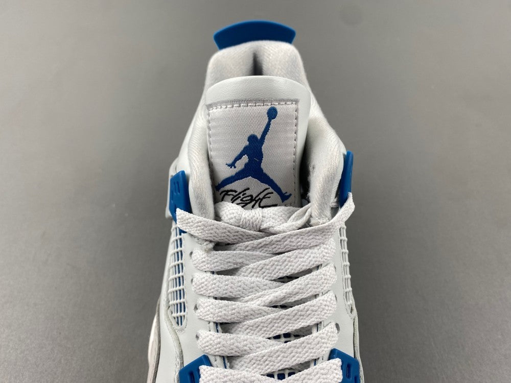 Low Top Sneakers, Blue White Gray Colorway, Lace Up Design, Casual Gift for Sneaker Fans