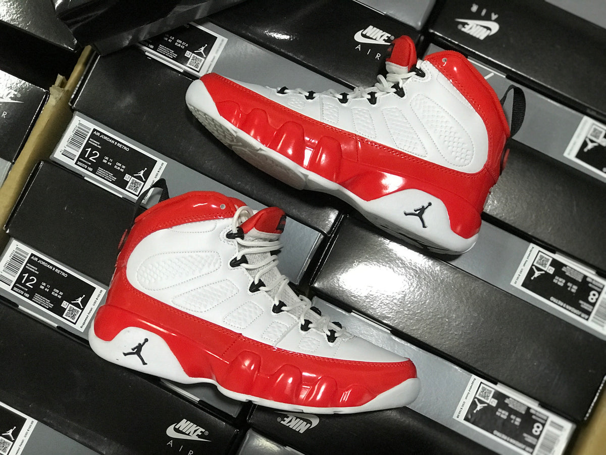 Sneakers, White Red Colorway, Patent Leather Footwear, Lace Up Design, Casual Gift for Sneaker Fans