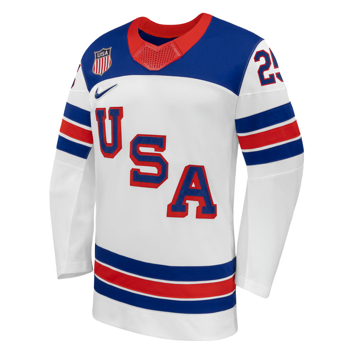 Charlie McAvoy White US Hockey 2026 Away Replica Jersey