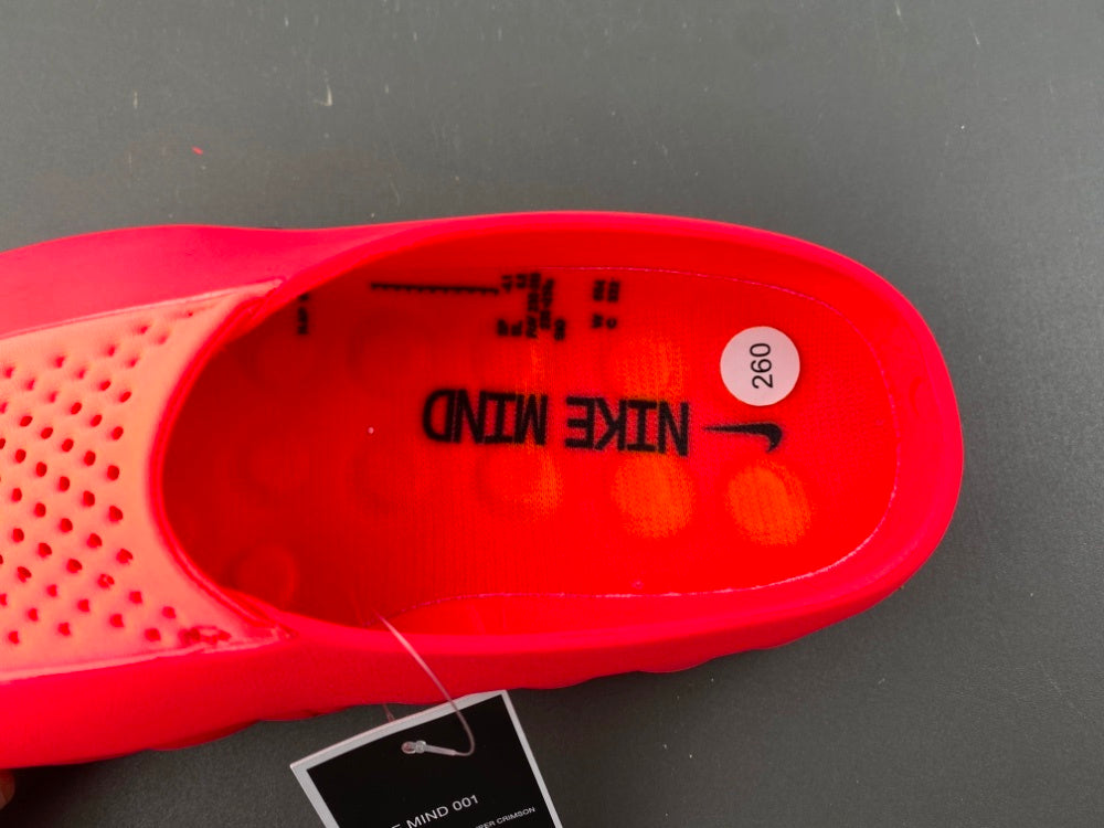 Slides, Red Colorway, Slip On Design, Casual Gift for Shoe Lovers