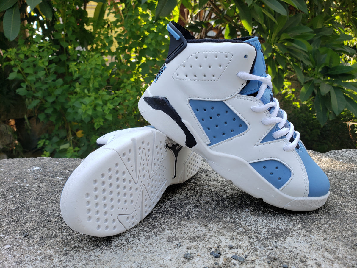Sneakers, White Blue Colorway, Lace Up Design, Casual Gift for Sneaker Fans