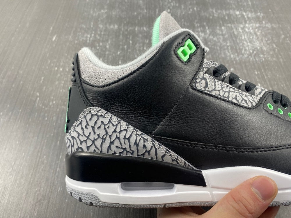 Low Top Sneakers, Black Green Colorway, Glow in the Dark Detail, Cracked Pattern, Lace Up Design, Casual Gift for Sneaker Fans
