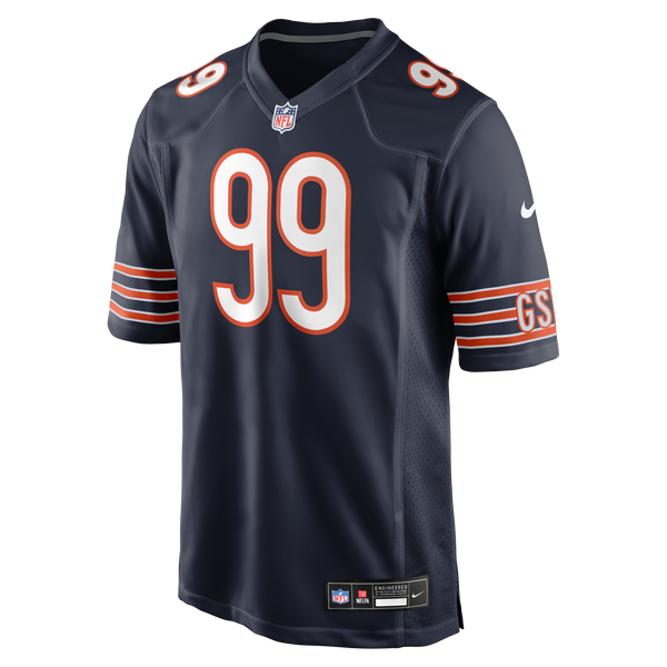 Chicago Bears Gervon Dexter Sr. Navy Game Jersey
