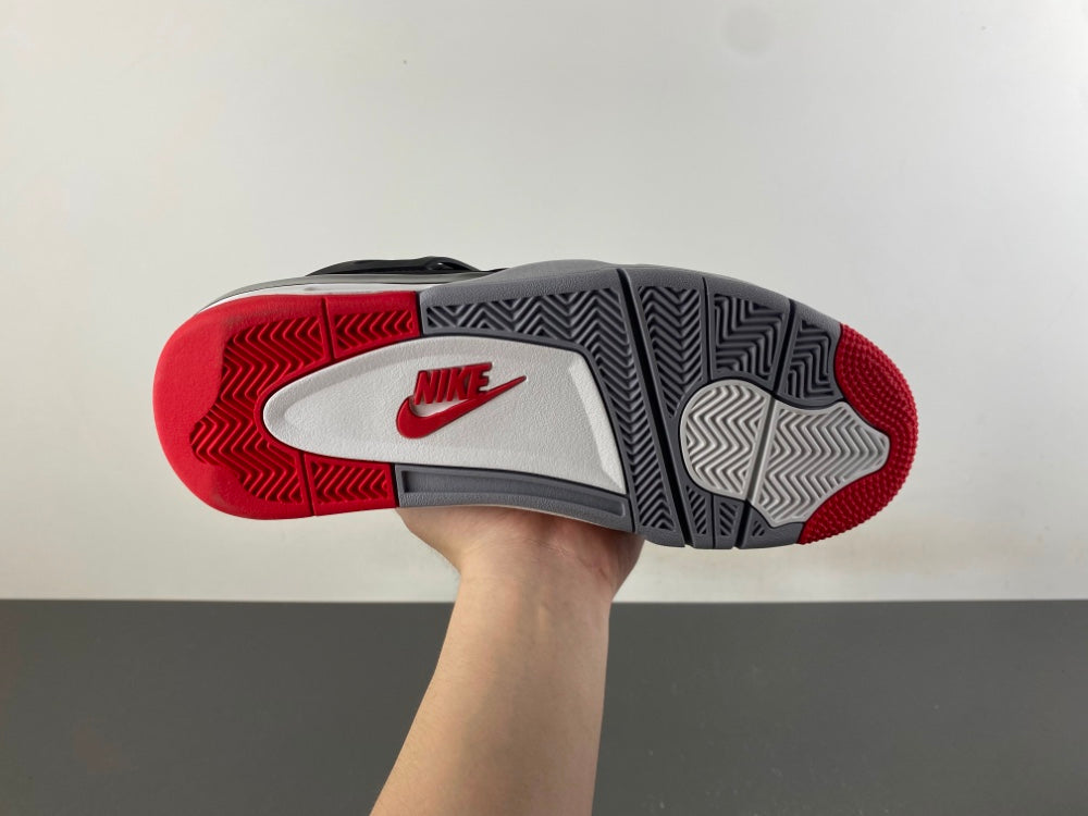 Mid Top Sneakers, Black Red Colorway, Lace Up Design, Casual Gift for Sneaker Fans