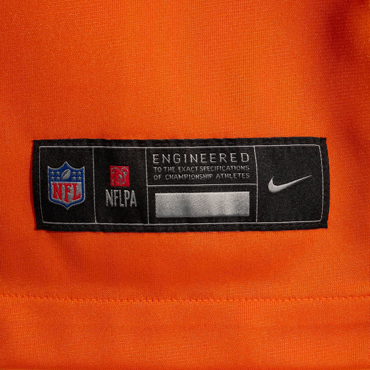 Denver Broncos Frank Crum Orange Team Game Jersey