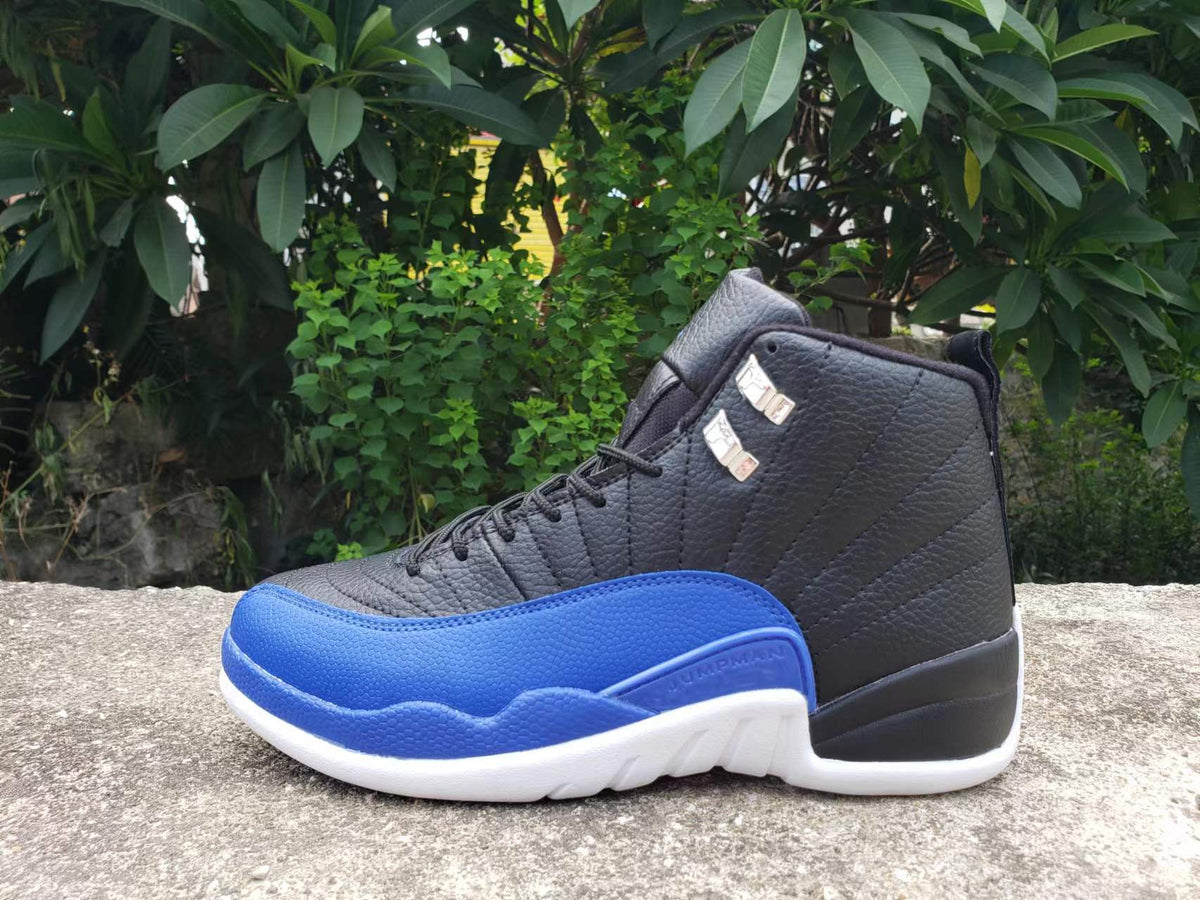 Sneakers, Blue Black Colorway, Lace Up Design, Casual Gift for Sneaker Fans