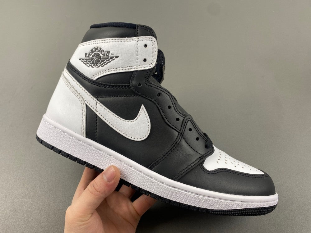 High Top Sneakers, White Black Colorway, Lace Up Design, Casual Gift for Sneaker Fans