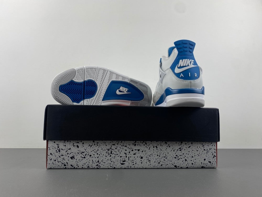 Low Top Sneakers, Blue White Gray Colorway, Lace Up Design, Casual Gift for Sneaker Fans