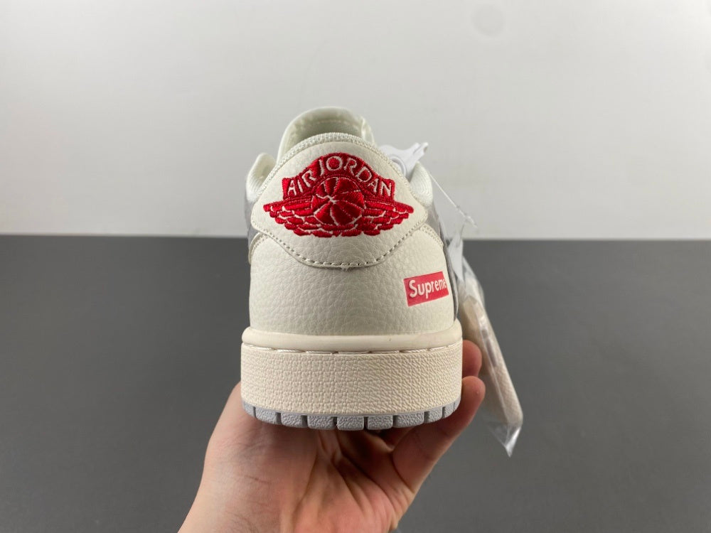 Low Top Sneakers, Off White Gray Colorway, Reverse Hook Design, Lace Up Design, Casual Gift for Sneaker Fans