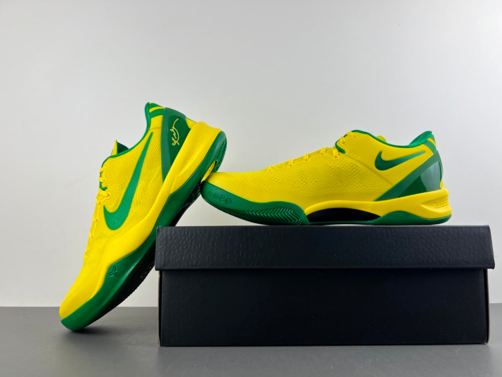 Low Top Sneakers, Green Yellow Colorway, Lace Up Design, Casual Gift for Sneaker Fans