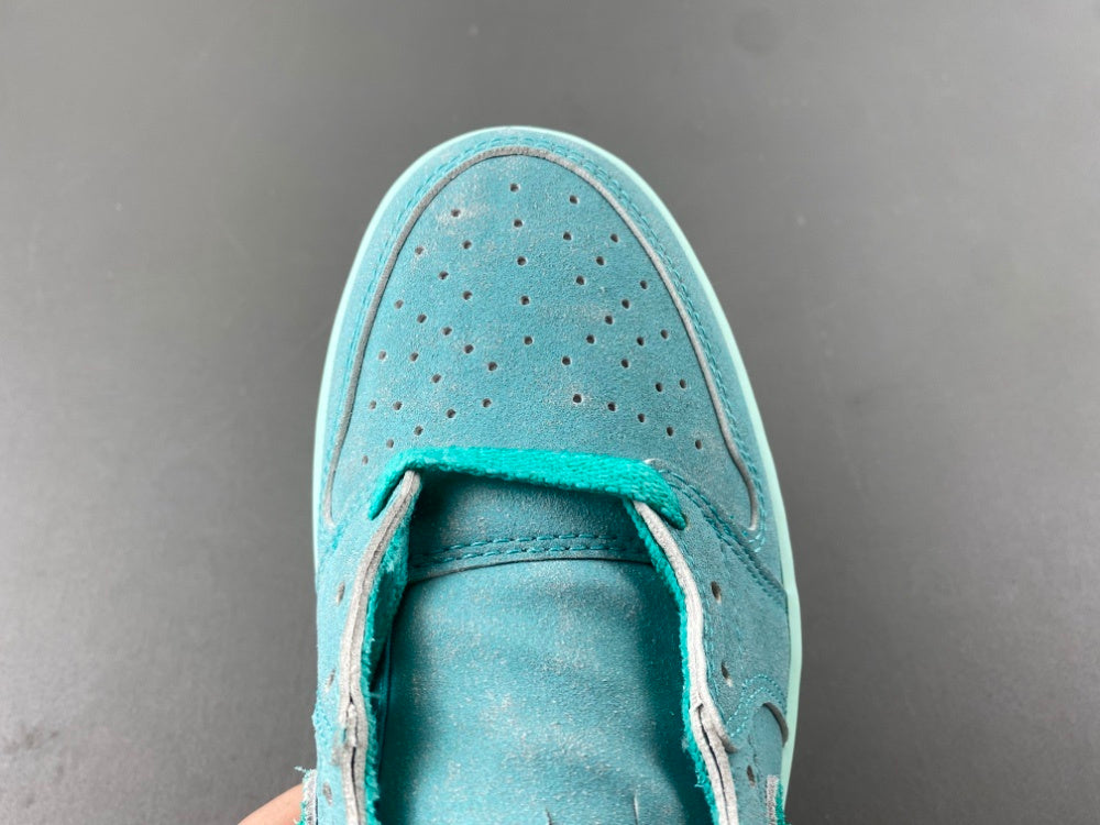 Low Top Sneakers, Blue Colorway, Lace Up Design, Casual Gift for Sneaker Fans