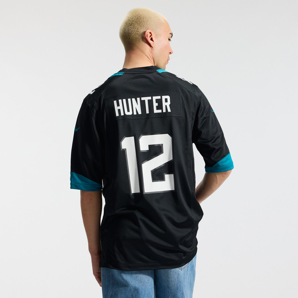 Jacksonville Jaguars Travis Hunter Black Alternate Game Jersey