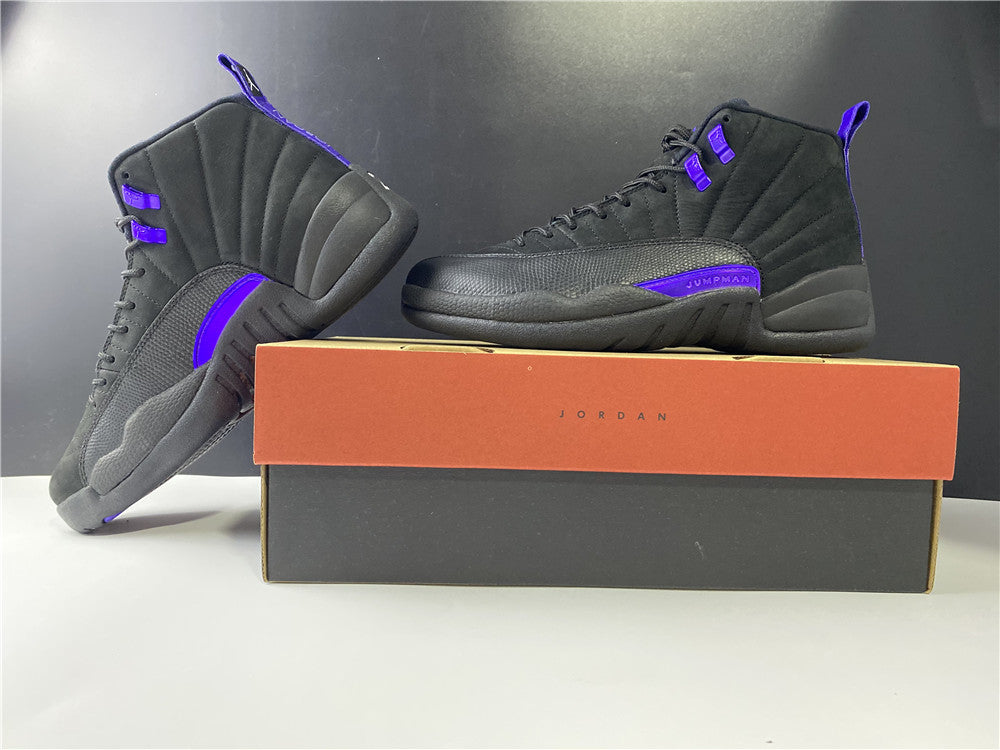 Sneakers, Black Purple Colorway, Casual Gift for Sneaker Fans