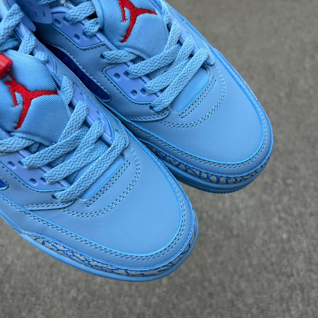 Low Top Basketball Shoes, Lake Blue Colorway, Lace Up Design, Casual Gift for Shoe Lovers