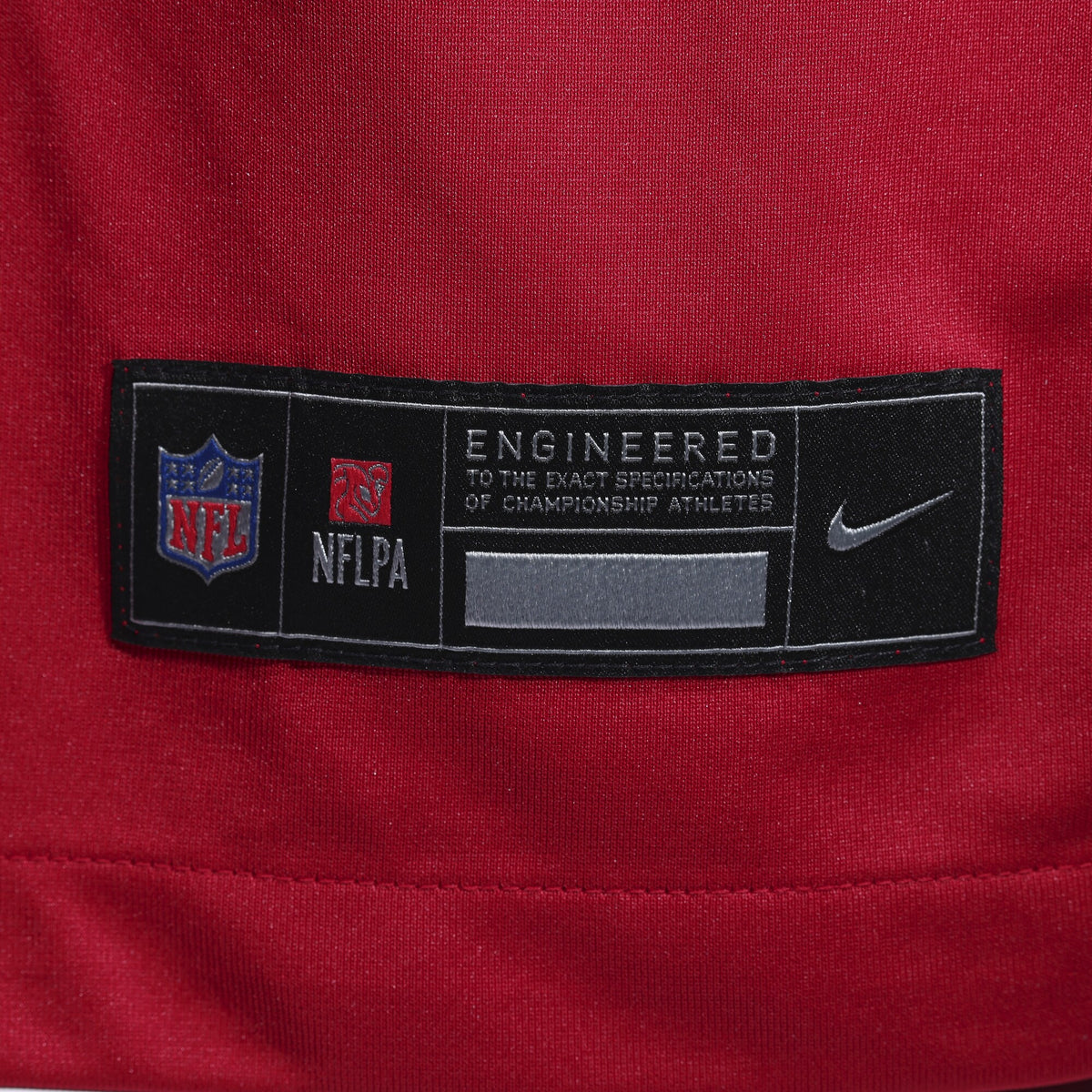 San Francisco 49ers Mac Jones Scarlet Team Game Jersey