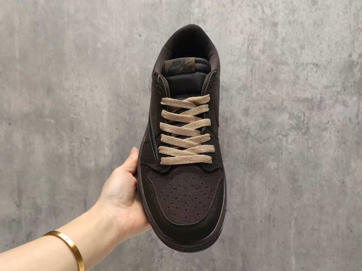 Low Top Sneakers, Brown Colorway, Reverse Hook Design, Lace Up Design, Casual Gift for Sneaker Fans